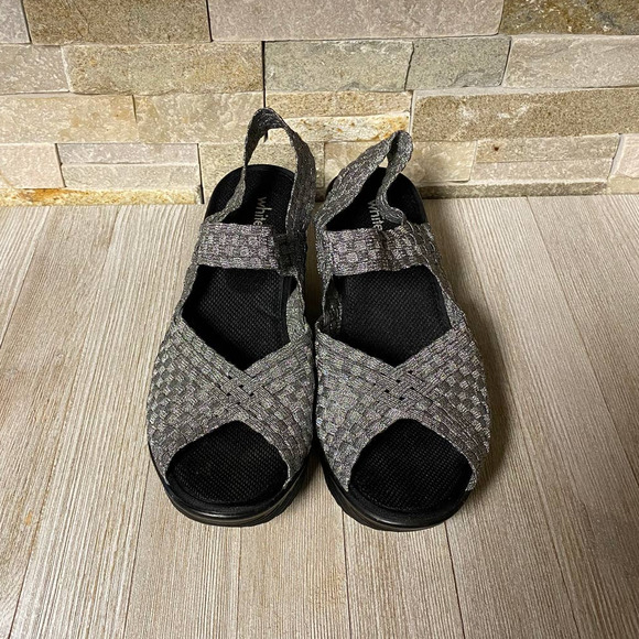 White Mountain Wedge Sandals Size 7 - Picture 5 of 5